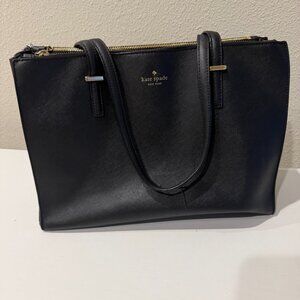 Black Kate Spade Structured Bag